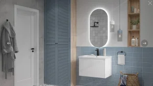 Тумба для ванны подвесная Velvex Klaufs 70.1Y без раковины белый