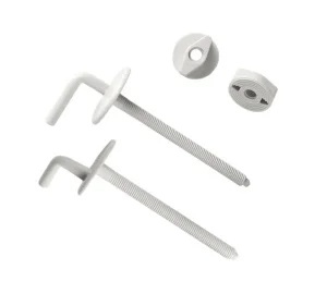 Комплект крепления сиденья 2 крючка пластик Iddis