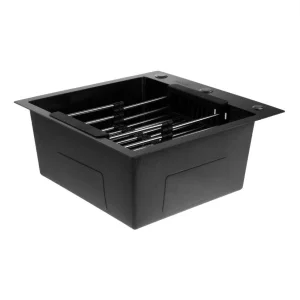 Мойка для кухни с сифоном Dikalan KN505008 нержавеющая сталь 500х500х220мм 