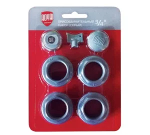 Комплект переходников 1"х3/4" без кронштейнов Royal Thermo Silver (RT03.1-2)