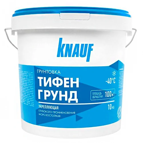 Грунтовка Тифенгрунд морозостойкая 10кг ведро 584513 582610 (Knauf)  33 36