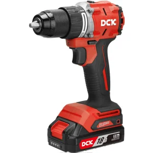 Дрель-шуруповерт аккумуляторная DCK KDJZ2060 18В 60Нм 2*2А/ч