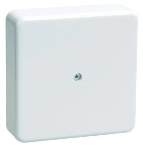 Коробка распаячная 75х75х20 (без клеммы) белая IP40