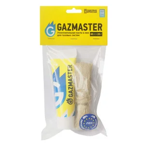 Набор паста+лен (80г+ 20г) Gazmaster ТТ000018672 *1