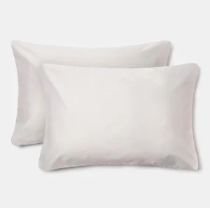 Комплект наволочек Этель 50х70см -2шт Beige flowers мако-сатин 114г/м2 10303371