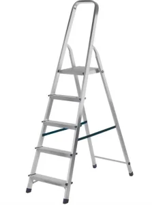 Стремянка 5 ступеней алюминиевая Новая Высота NV 1111 1111105