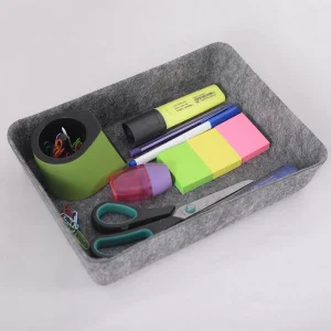 Органайзер для хранения в выдвижных ящиках  Фэлт . Размер 27,5х19х5см  1