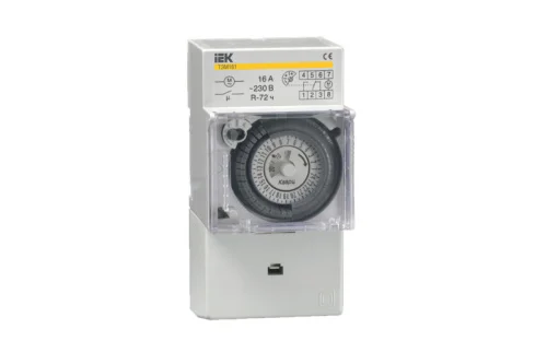 Таймер аналоговый ТЭМ-181 16А 230В на DIN-рейку MTA20-16 (IEK)  1 100