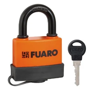 Замок навесной FUARO PL-WEATHER-3660 3key (PL-3660), англ.  блистер  4