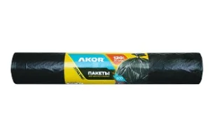 Мешки д/мусора 120л. ПВД К20 рулон арт 222-120 1*10