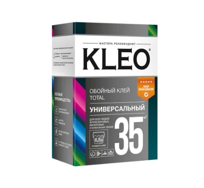 Клей для обоев универсальный KLEO Total 35 250гр  1