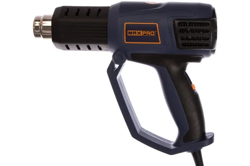 Фен строительный MAX-PRO 2000 Вт 3 режима, 350-600 град 500л мин 85252  1