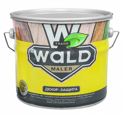 Пропитка защитно-декоративная для древесины Wald калужница  1л  1 14