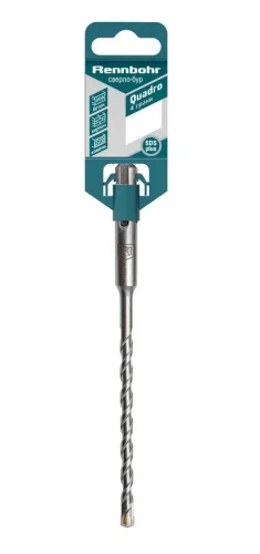 Бур по бетону 16x310х260мм SDS + Rennbohr Quadro 511631  1