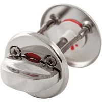 Завертка WC дверная 112 Gr хром Шлосс 02001