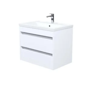 Тумба с раковиной подвесная  Zodiac X  белая 70см ZDX70W0i95K (Iddis)  1