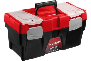 Ящик для инструмента пластиковый с пласт. замком 500х250х260мм 20  съемный лоток два встроенных орга