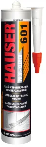 Клей строительный универсальный № 601 бежевый 260мл 00661 (Hauser)