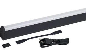 Светильник линейный LLED-01-12W-4000-B 12Вт 4000K L874мм с выключателем черный Б0065557 (Эра)  1 20