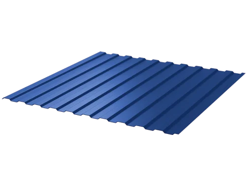 Профлист С-8 1200х6000х0,45мм RAL5005 сигнально-синий (7,2м²)