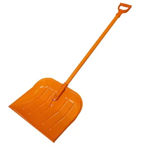 Лопата снегоуборочная РемоКолор ХАСКИ 69-0-450 с черенком 460х400мм
