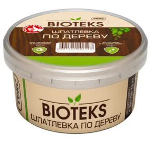 Шпатлевка по дереву BIOTEKS Профи махагон 0,25 кг. *1/8