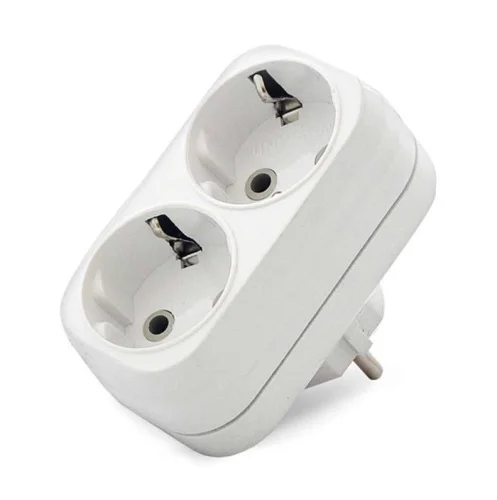 Разветвитель 2-м 16А с зазем А302 (UNIVersal)  1