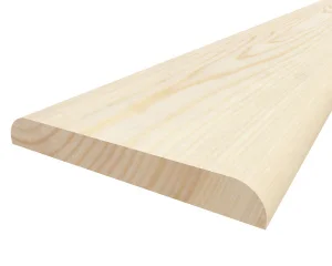 Нащельник липа (плоский) 6х19х2300мм сорт А