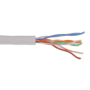Кабель витая пара F UTP кат.5e 4х2х24AWG solid CU PVC сер. 01-0143 (Rexant)  305