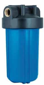 Колба для холодной воды с ключом и кронштейном AquaKratos АКv-210 BB-10 синяя