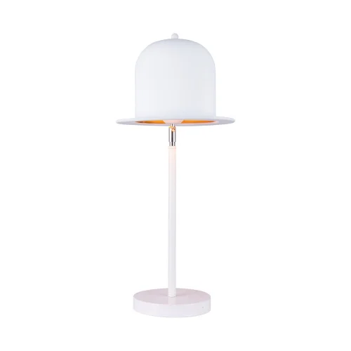 Светильник настольный G92002 1T WT WT+GD котелок белый (Gerhort)  1