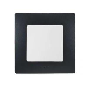 Рамка 1-м  Etika  антрацит 672581 (Legrand)  20
