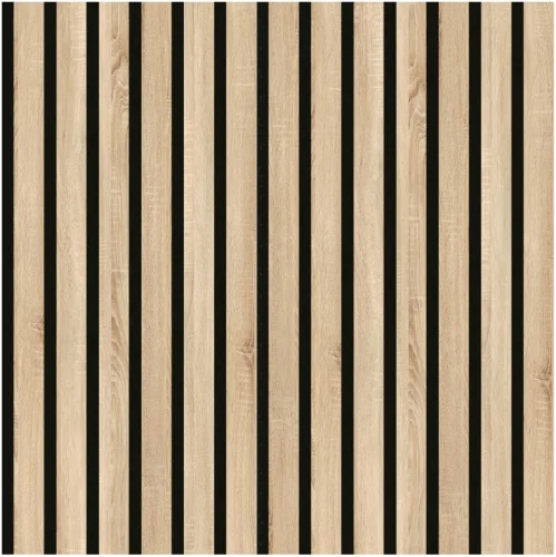 Панель Стеновая Акустическая МДФ Stella Comfort Standart Дуб Сонома 600х600х9  1 1