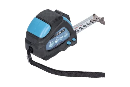 Рулетка 5м 25мм + автостоп нейлон VertexTools 3044-5  1