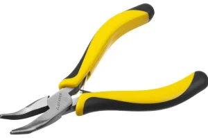 Мини-тонкогубцы 120 мм изогнутые Stayer 2218-3  1