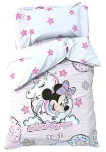 Постельное белье Disney 1,5сп Minnie Mouse с единорогом 143х215см 150х214см 50х70см -1шт 100% хлопок поплин 125г/м2 4671424