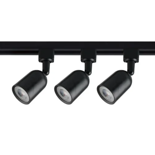 Светильник трековый + шинопровод 1м 8W(1800lm) 4200К алюм чер ULB-Q292 8W 4200К K BLACK (Volpe)  1 2