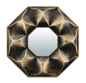 Зеркало декоративное "Руан", бронза, 23 см, D зеркала 10см /24 QWERTY *1