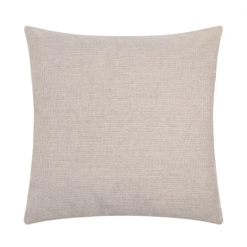 Наволочка декоративная Этель 45х45см цвет бежевый рогожка 100% п э 9656454