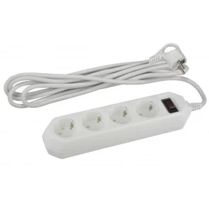 USF-M-4es-1.5m-W ЭРА Сет.фильтр начал. защита, с/з, с выкл, 4гн, 1,5м, ПВС,  10А, белый (20/880) USF-M-4es-1.5m-W ЭРА Сет.фильтр начал. защита, с/з, с выкл, 4гн, 1,5м, ПВС,  10А, белый (20/880)