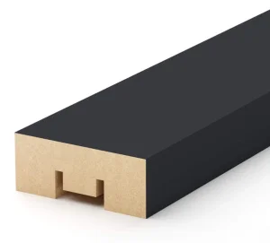 Рейка интерьерная МДФ Stella Бриона Black Edition 2700х40х16мм