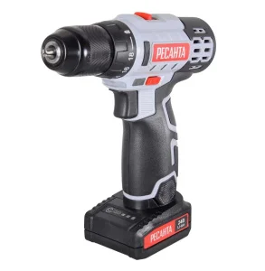 Дрель-шуруповерт аккумуляторная Ресанта ДА-24-2ЛК 75/14/7