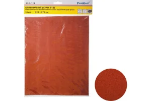 Лист шлифовальный на бумажной основе водостойкий Р180 220х270мм уп-10шт РемоКолор 32-5-118  1 48
