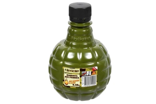 Жидкость для розжига 0,25 л Парафиновая BOYSCOUT 61035  1  24