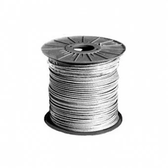 Трос стальной в ПВХ оболочке DIN3055 М2 3 (25м), ГОСКРЕП