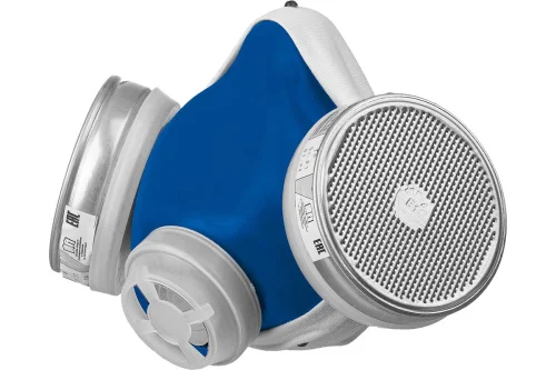 Респиратор противогазовый РПГ-67, с фильтрами В1 Зубр Профессионал 11145  1