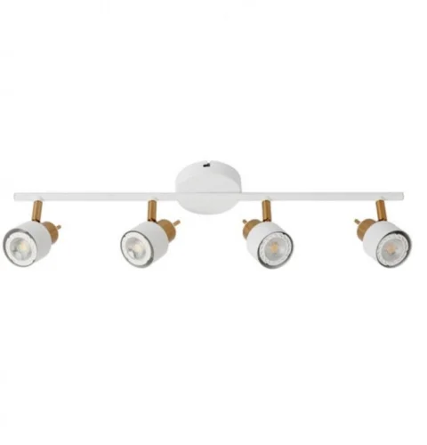 Светильник настенный A1906PL-4WH белый золото(Arte Lamp)  1
