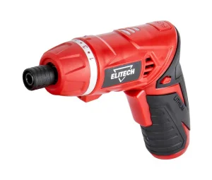 Отвертка аккум. Elitech ША036Л (E2201.024.01) (3.6В,1.5Ач,Li-ion,0-180об м,6.35мм,4Нм)   1