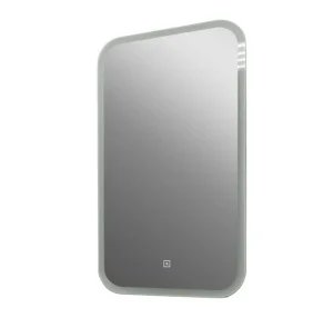 Зеркало  Mini  LED 400х700мм с подсветкой с сенсорным выключателем ЗЛП852 (Континент)  1