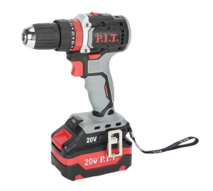 Дрель ударная P.I.T. PSB20H-10C/1 X-DRIVER аккумуляторная бесщет. 20В, 40Нм, 2ск, 1x2Ач, ЗУ, кейс 330742 *1